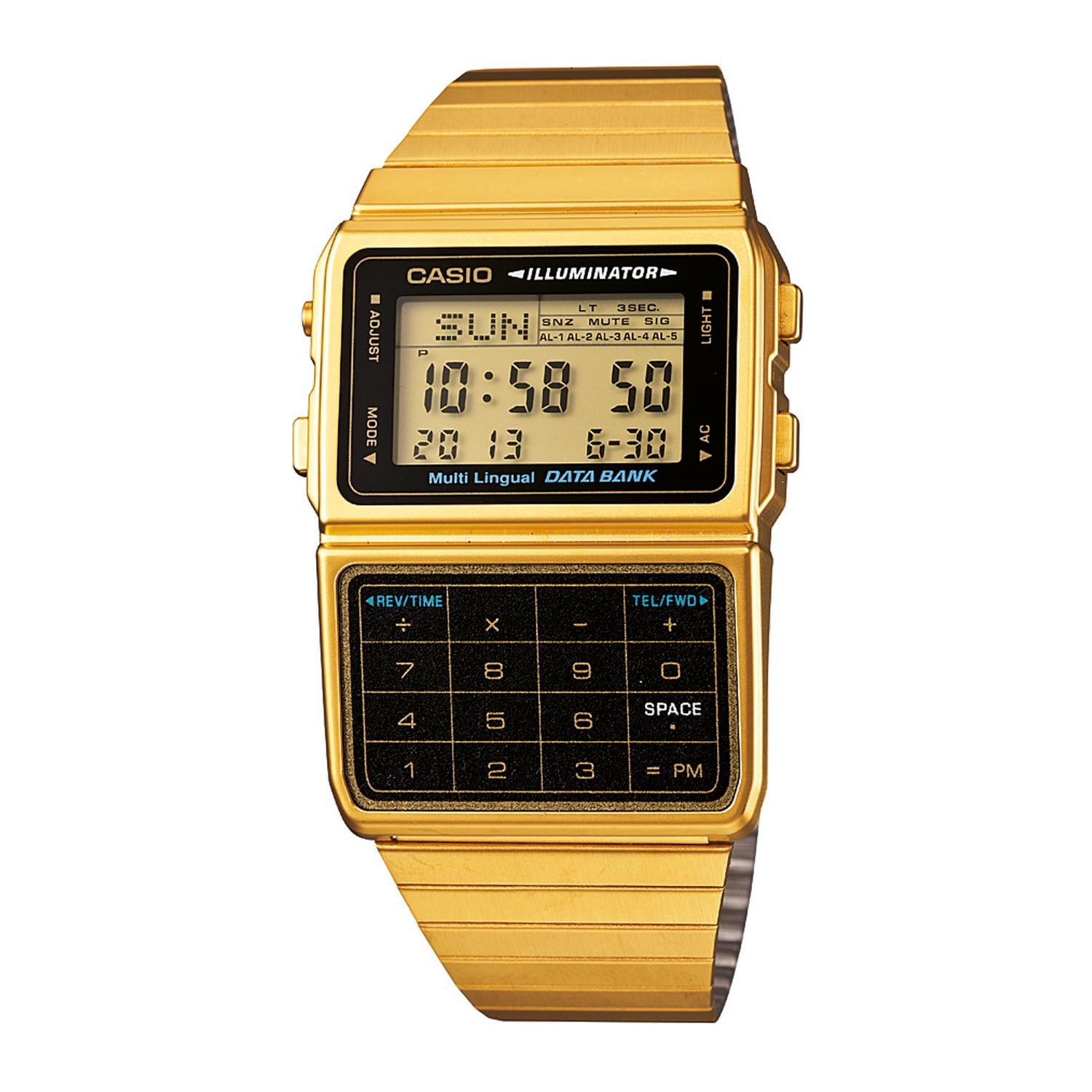 RELOJ DE PULSERA CASIO DBC-611G-1DF RESINA HOMBRE DORADO - 1