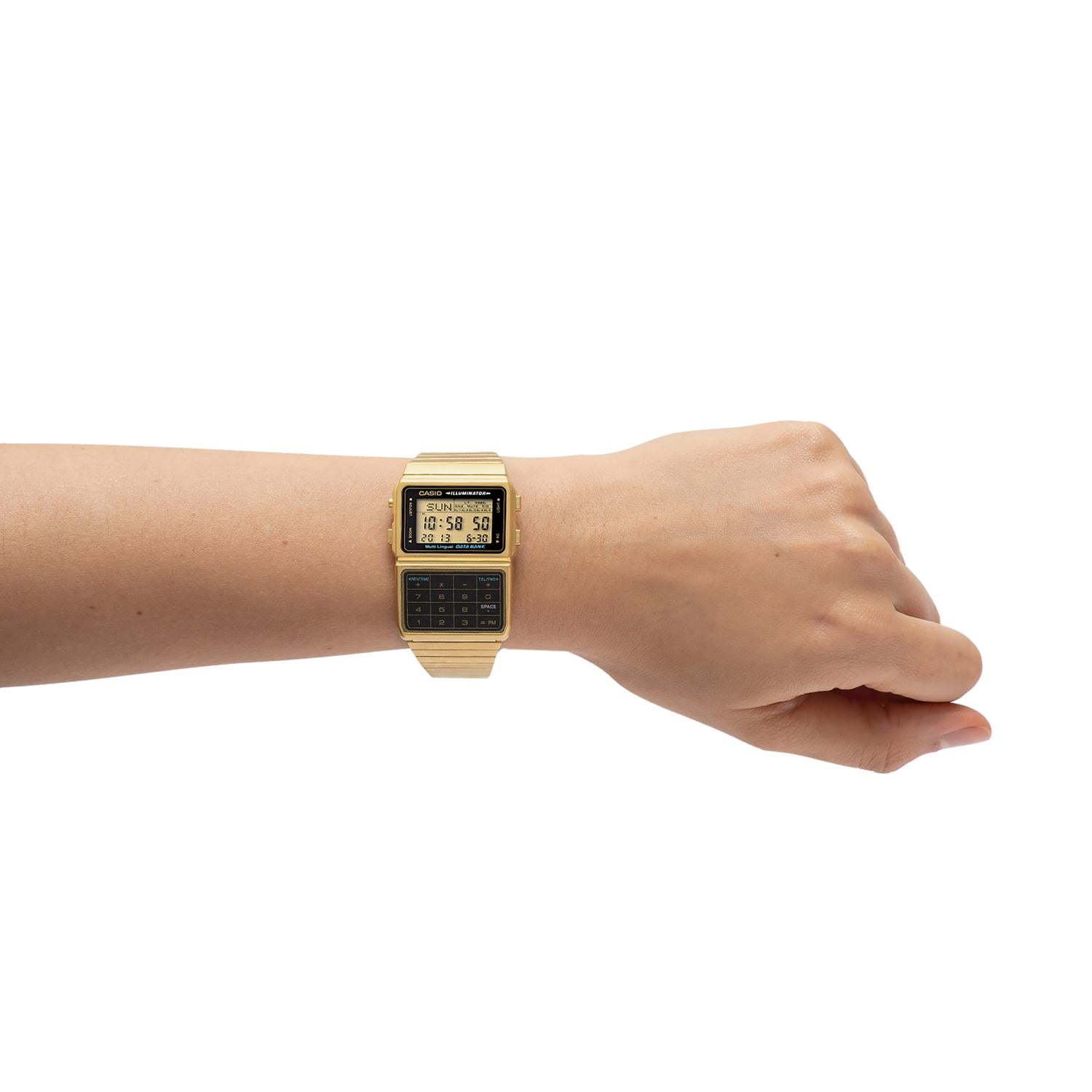 RELOJ DE PULSERA CASIO DBC-611G-1DF RESINA HOMBRE DORADO - 2