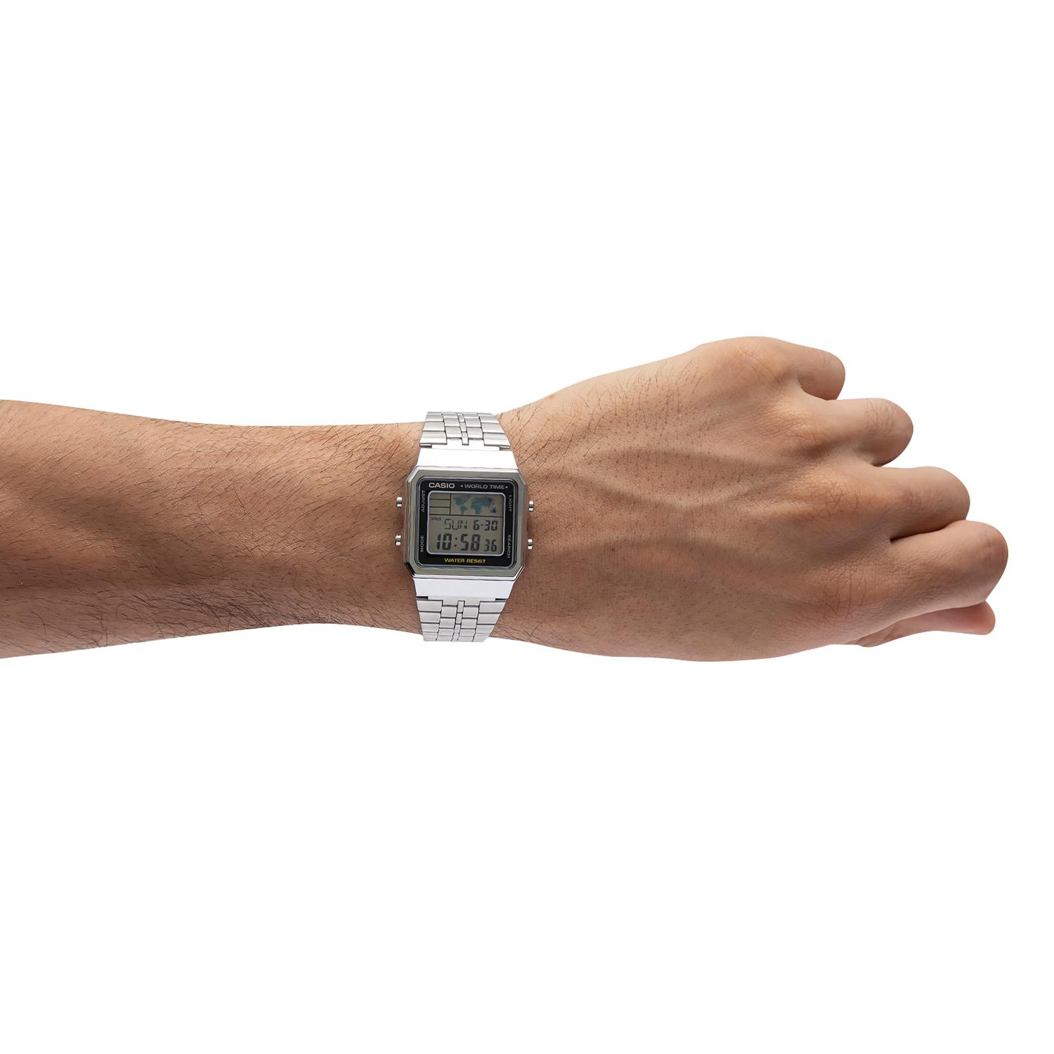 RELOJ UNISEX CASIO A500WA-1DF - 4