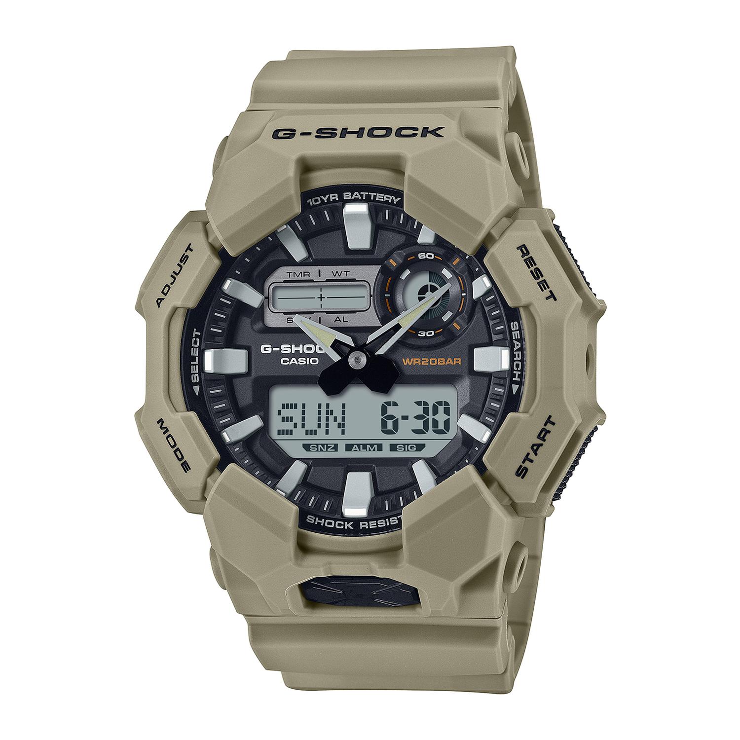RELOJ DE PULSERA G-SHOCK GA-010-5ADR CARBONO/RESINA HOMBRE MARRON - 1