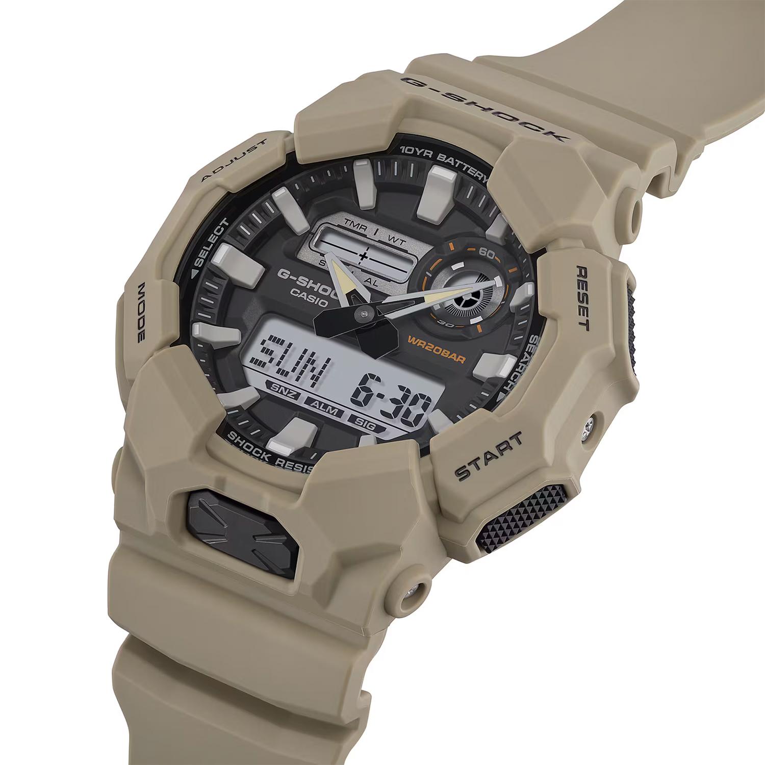 RELOJ DE PULSERA G-SHOCK GA-010-5ADR CARBONO/RESINA HOMBRE MARRON - 4