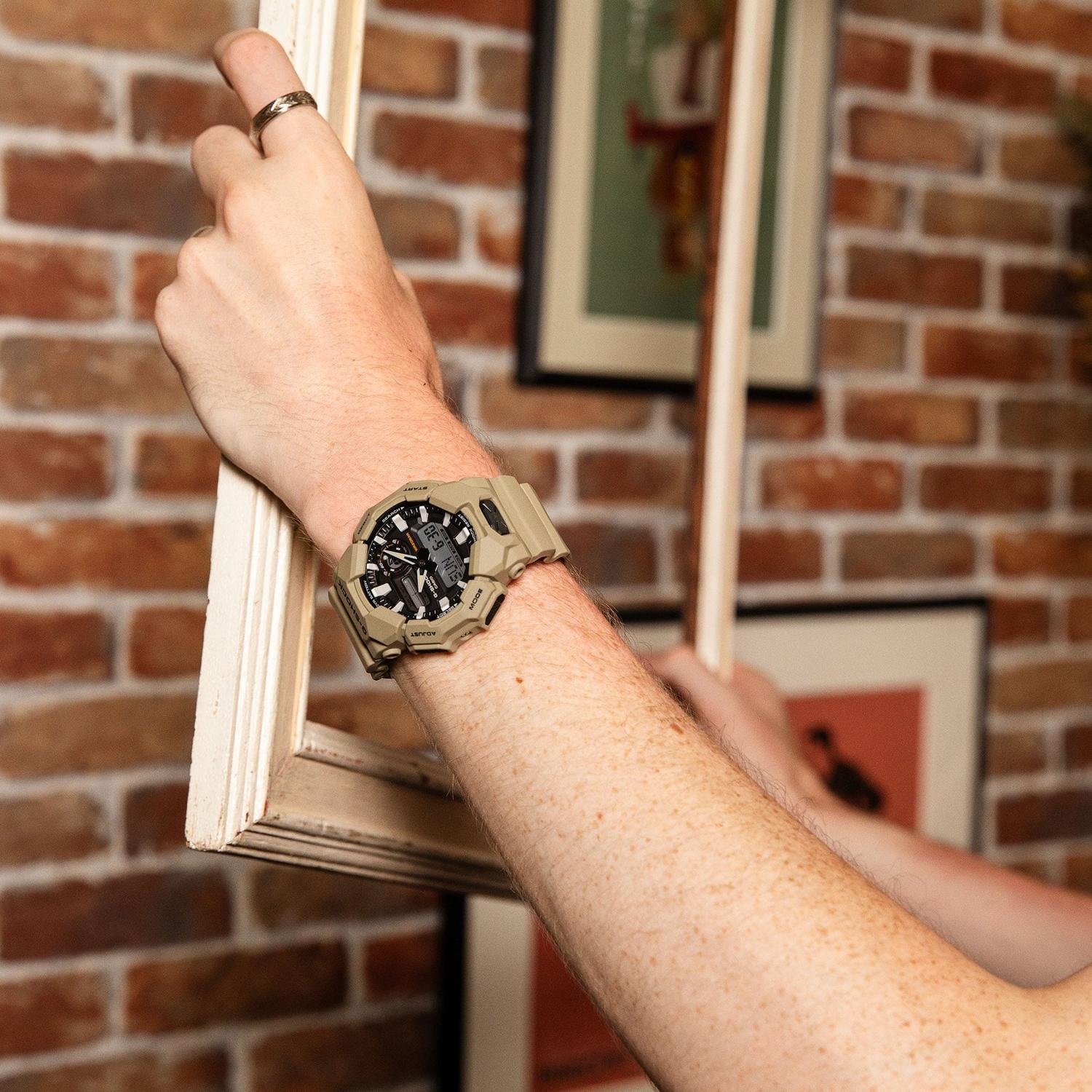 RELOJ DE PULSERA G-SHOCK GA-010-5ADR CARBONO/RESINA HOMBRE MARRON - 9