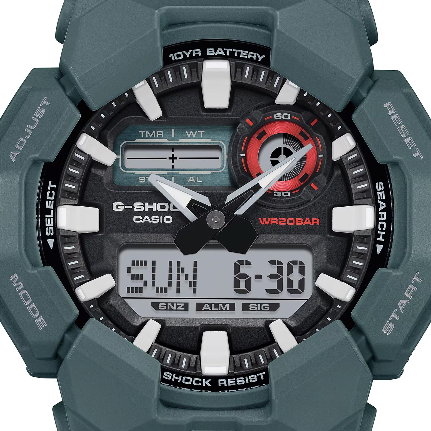 RELOJ DE PULSERA G-SHOCK GA-010-2ADR CARBONO/RESINA HOMBRE AZUL - 3