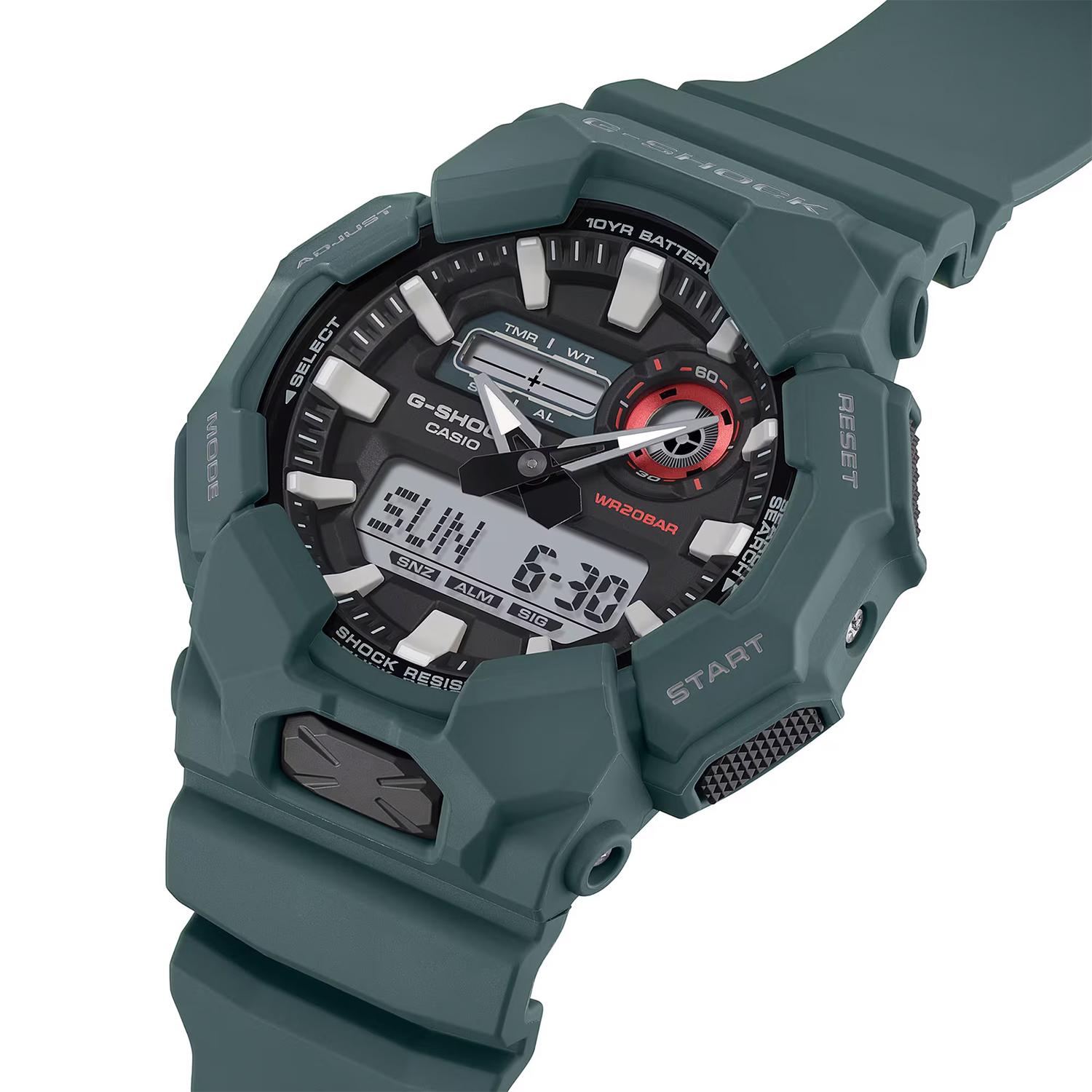 RELOJ DE PULSERA G-SHOCK GA-010-2ADR CARBONO/RESINA HOMBRE AZUL - 4