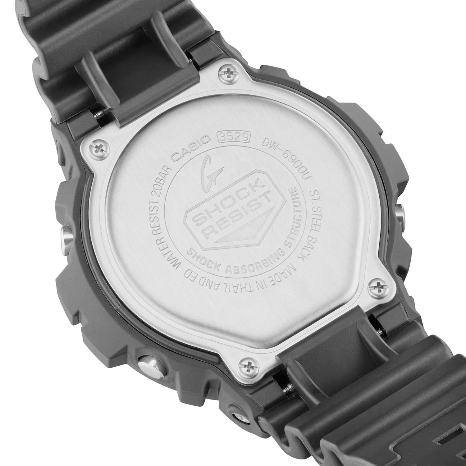 RELOJ G-SHOCK DW-6900U-1DR RESINA HOMBRE - 6