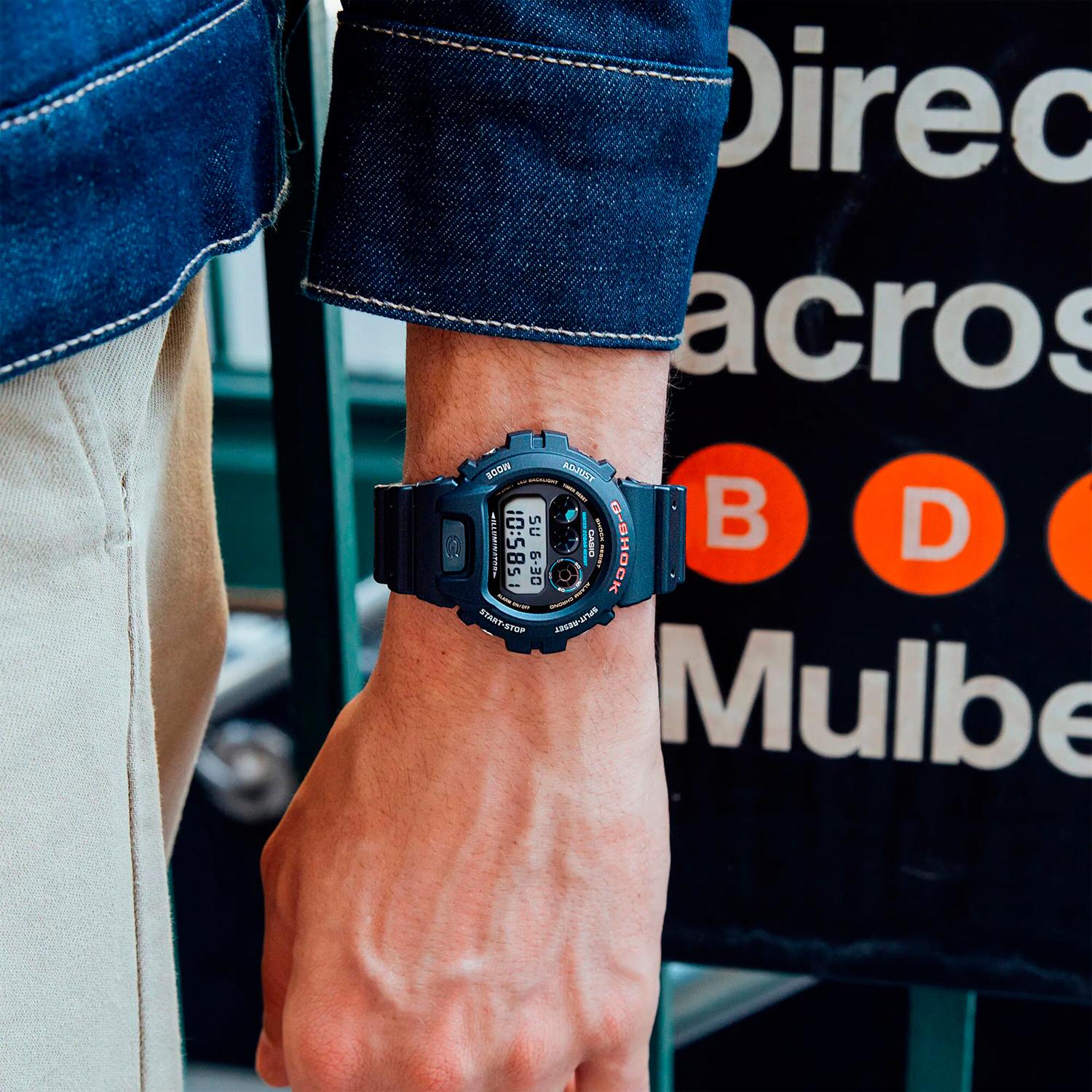 RELOJ G-SHOCK DW-6900U-1DR RESINA HOMBRE - 9