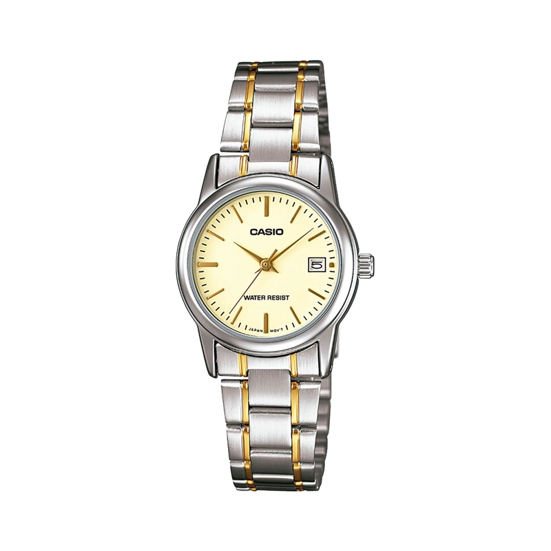 RELOJ MUJER CASIO DORADO LTP-V002SG-9AUDF - 1