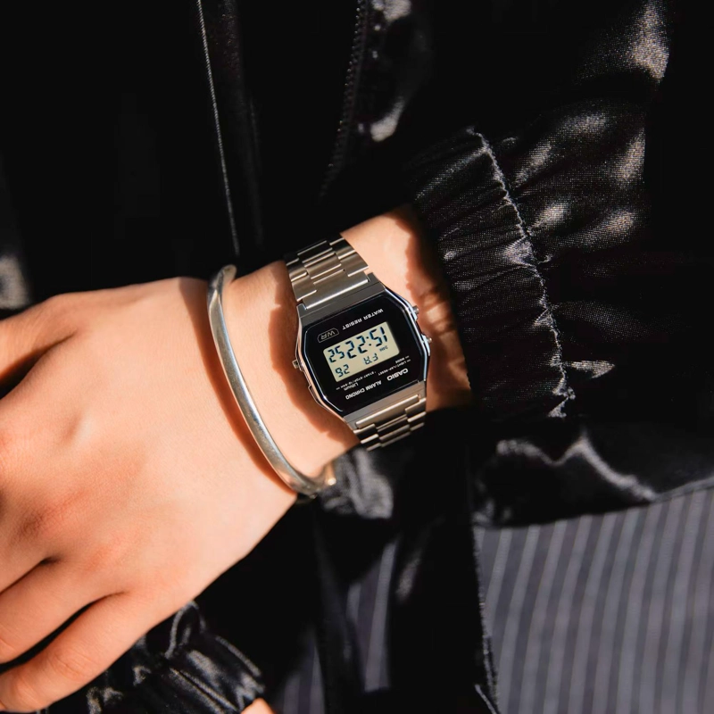 RELOJ UNISEX CASIO A-158WEA-1DF - 3