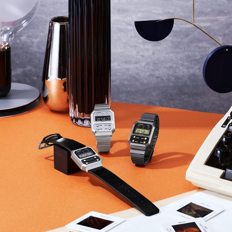 RELOJ UNISEX CASIO A100WEGG-1A2DF - 3