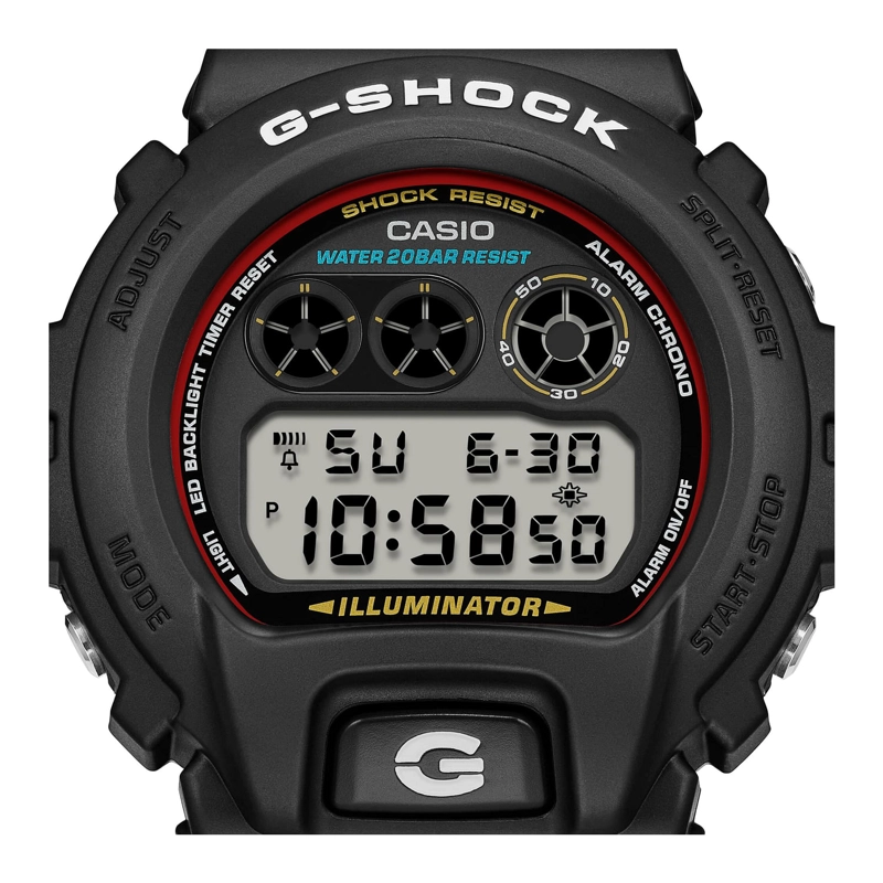 RELOJ HOMBRE G-SHOCK NEGRO DW-6900RL-1DR - 3