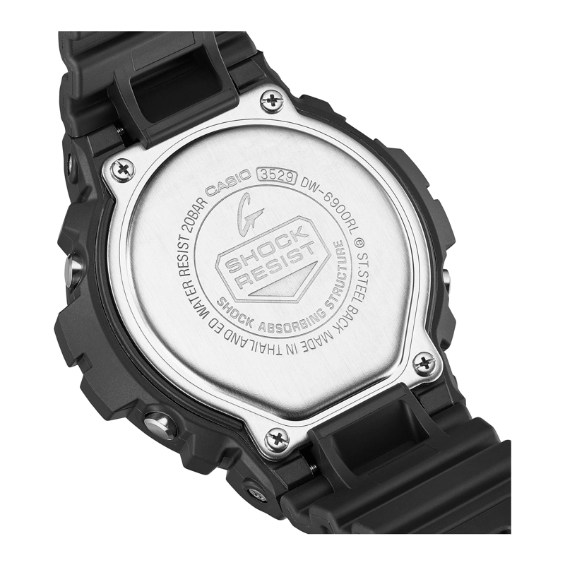 RELOJ HOMBRE G-SHOCK NEGRO DW-6900RL-1DR - 4