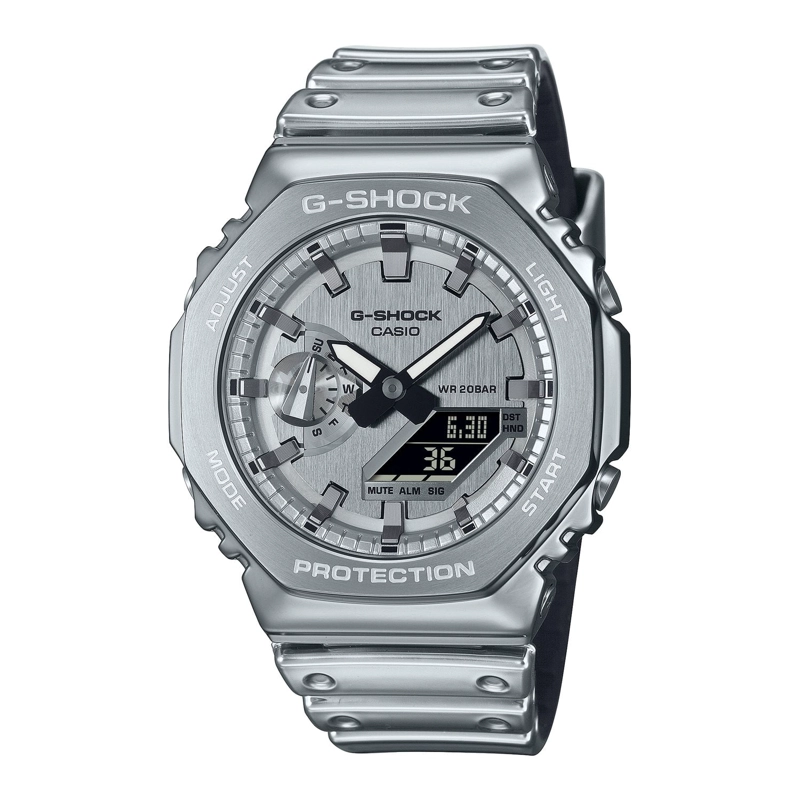 RELOJ HOMBRE G-SHOCK PLATEADO GM-2100YM-8ADR - 1