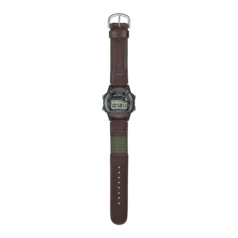 RELOJ HOMBRE CASIO VERDE W-220HF-3AVDF - 2