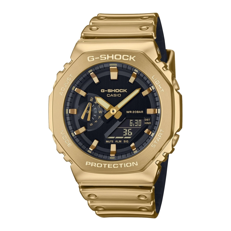 RELOJ HOMBRE G-SHOCK DORADO GM-2100YMG-9ADR - 1