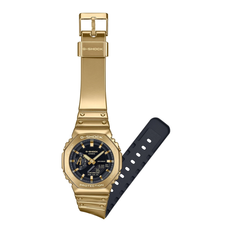 RELOJ HOMBRE G-SHOCK DORADO GM-2100YMG-9ADR - 3
