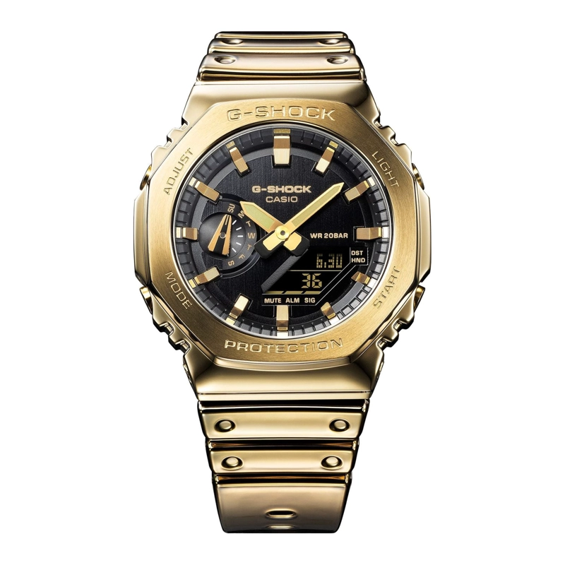 RELOJ HOMBRE G-SHOCK DORADO GM-2100YMG-9ADR - 4