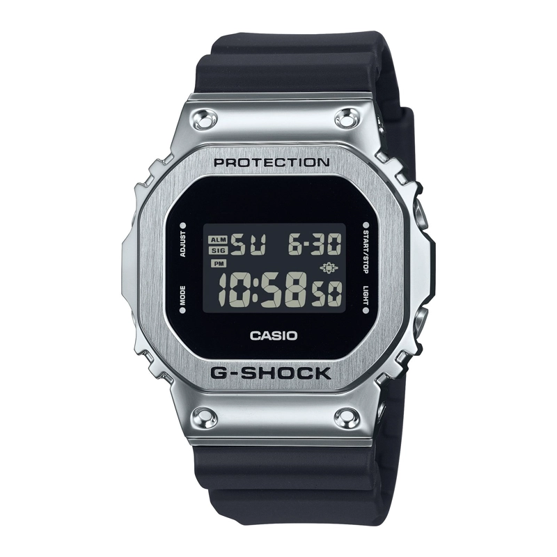 RELOJ HOMBRE G-SHOCK PLATEADO GM-5600U-1DR - 1
