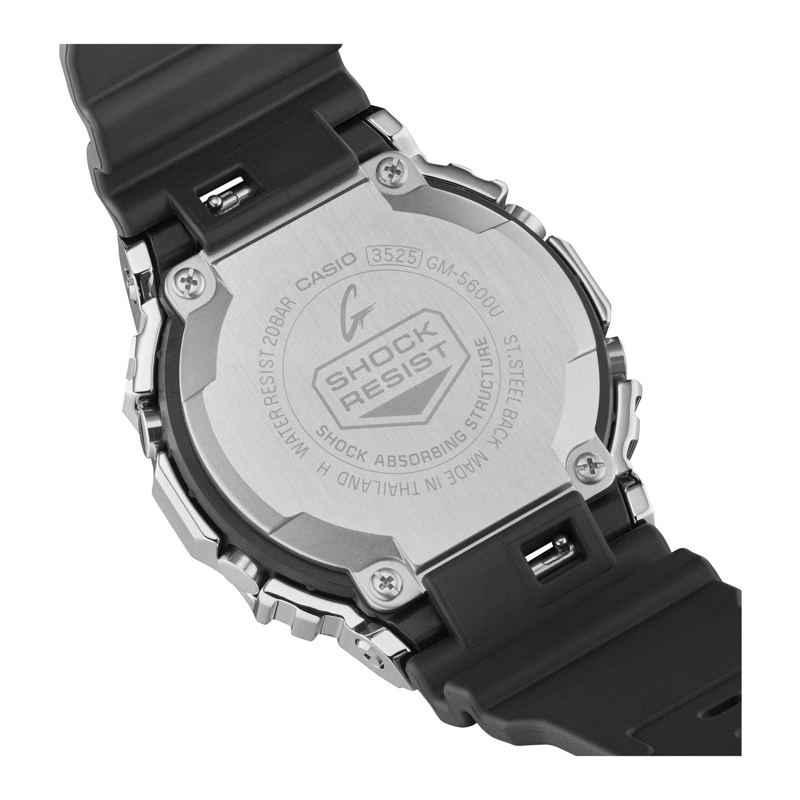 RELOJ HOMBRE G-SHOCK PLATEADO GM-5600U-1DR - 5