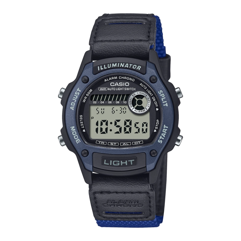 RELOJ HOMBRE CASIO AZUL W-220HF-2AVDF - 1