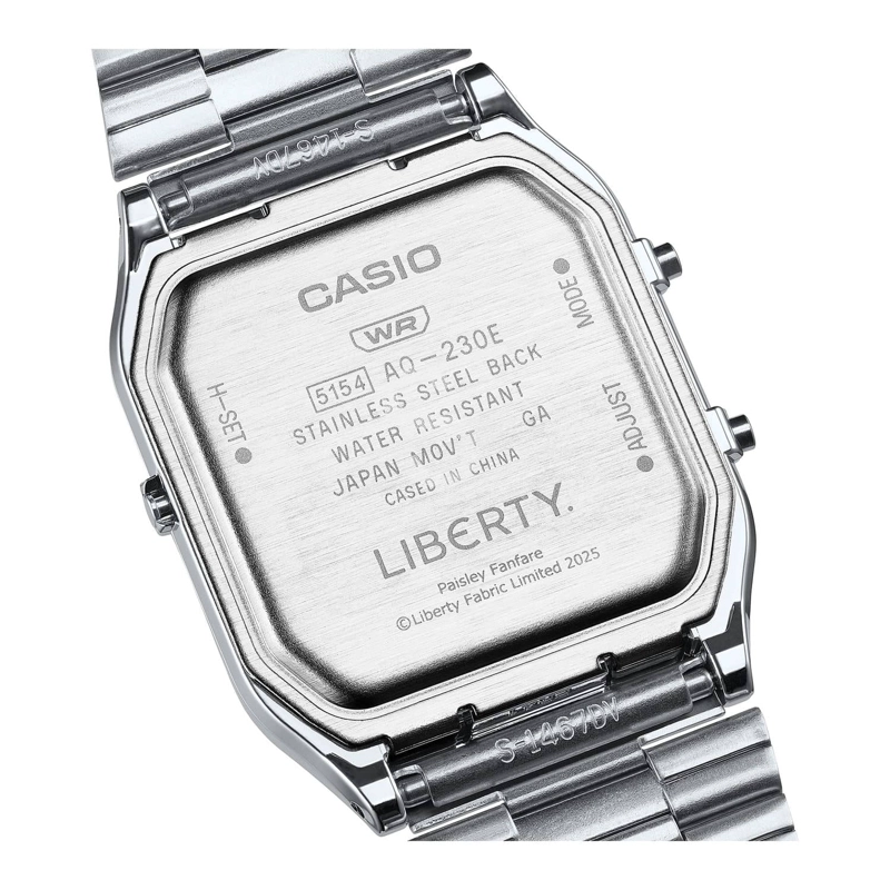 RELOJ UNISEX CASIO PLATEADO AQ-230ELT-7ADR - 2