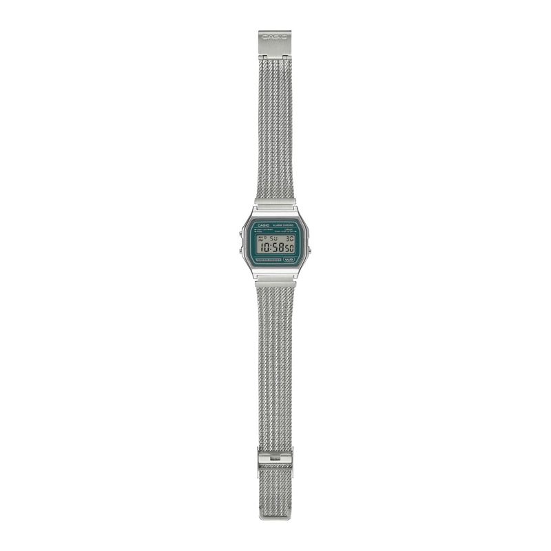 RELOJ UNISEX CASIO VERDE A158WEM-3DF - 2
