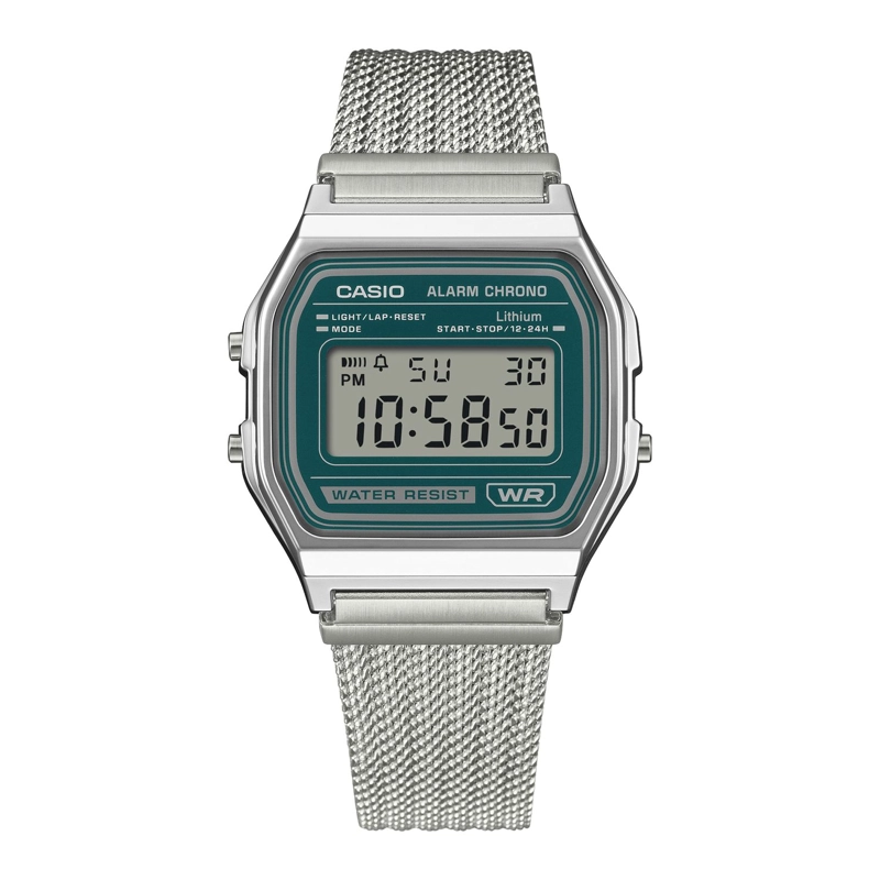 RELOJ UNISEX CASIO VERDE A158WEM-3DF - 3