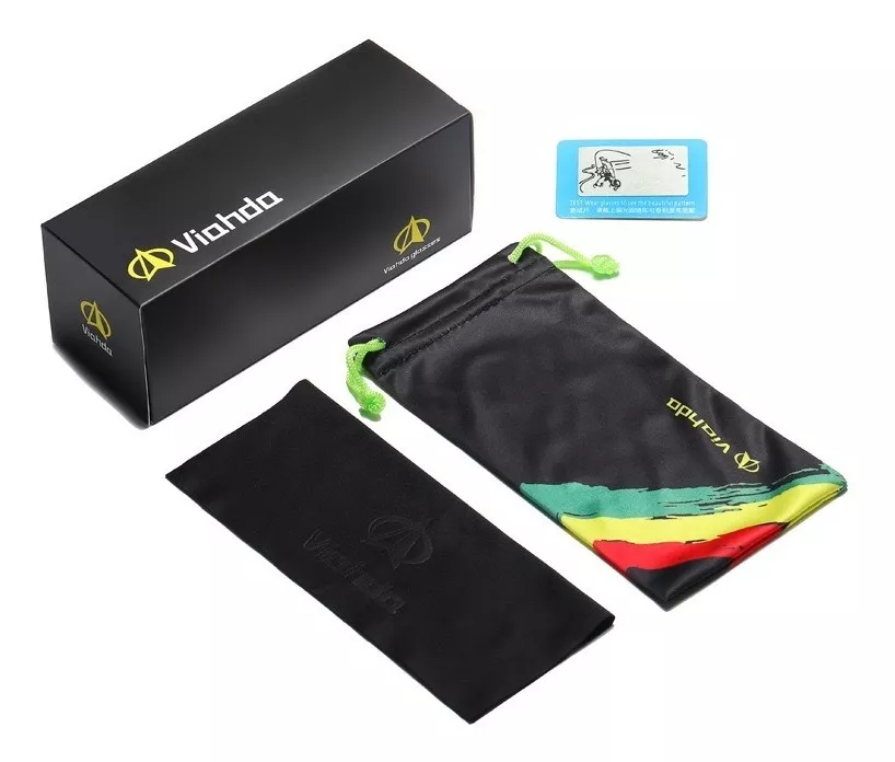 LENTES SOL LUXHER POLARIZADO ORIGINAL VIAHDA PROTEC UV400 MOD LÍNEA - 4
