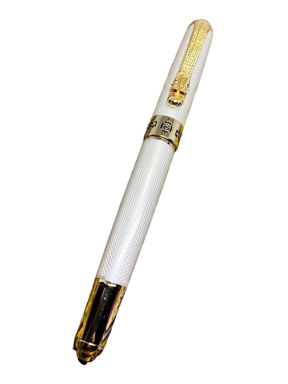 PLUMA ESTILOGRÁFICA LUXHER DRAGON JINHAO DE LUJO ELEGANTE MOD - 1