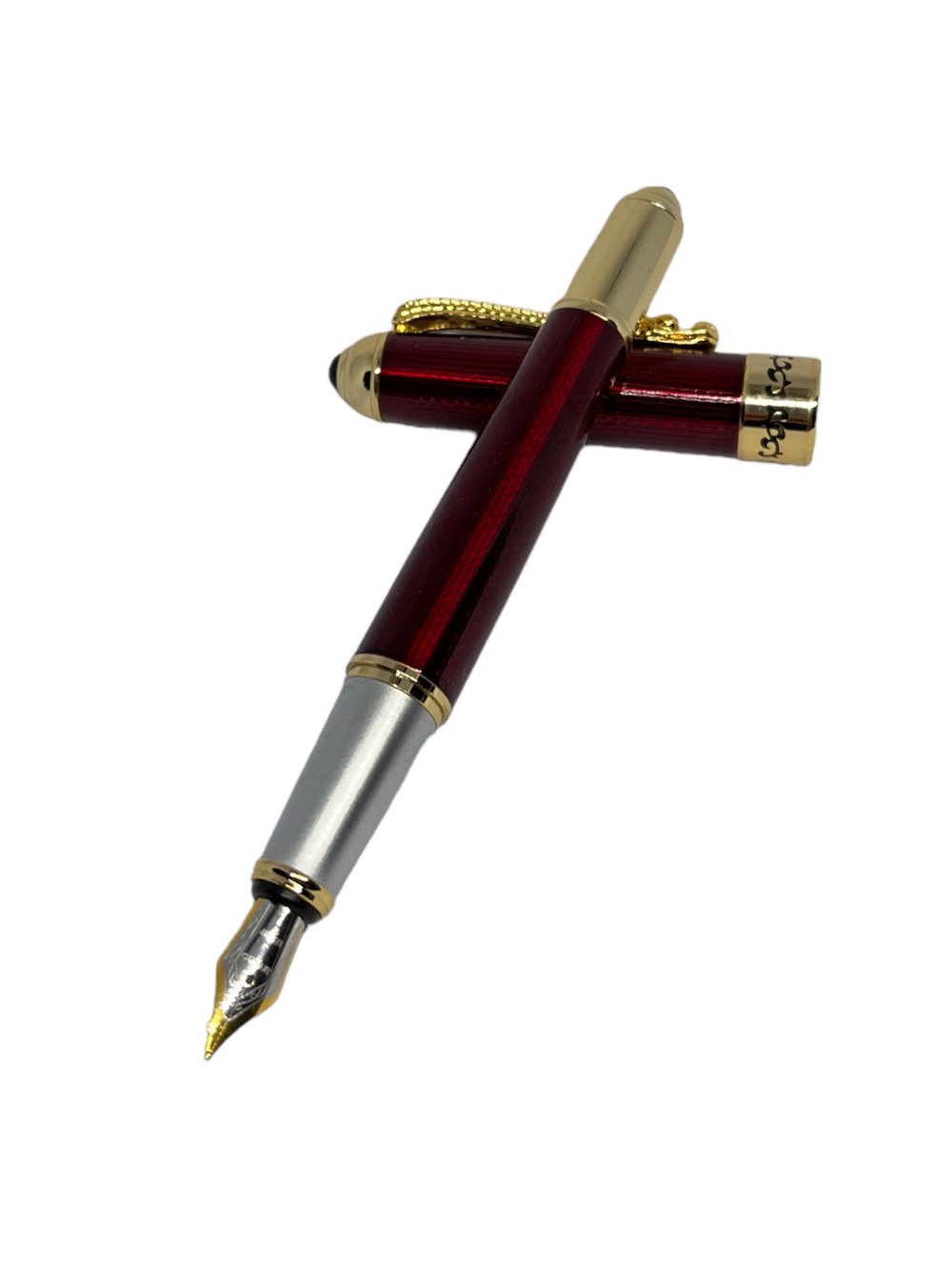 PLUMA ESTILOGRÁFICA LUXHER DRAGON JINHAO DE LUJO ELEGANTE MOD - 4