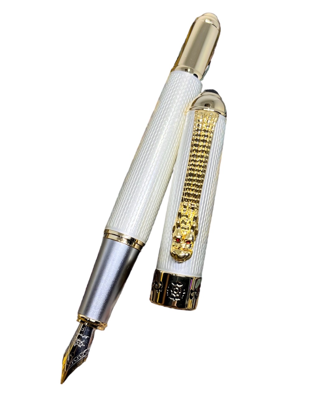 PLUMA ESTILOGRÁFICA LUXHER DRAGON JINHAO DE LUJO ELEGANTE MOD - 5