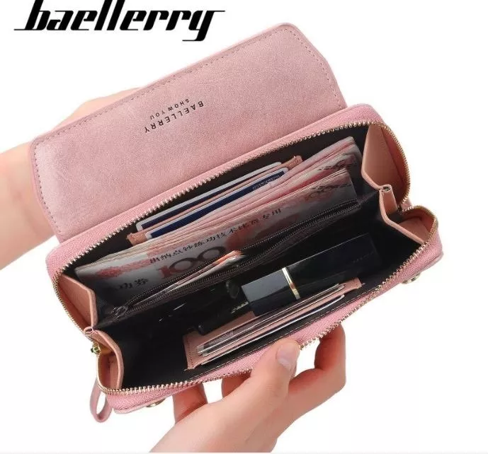 BILLETERA/CARTERA MUJER CUERO PU BAELLERRY MOD. FROST - 3