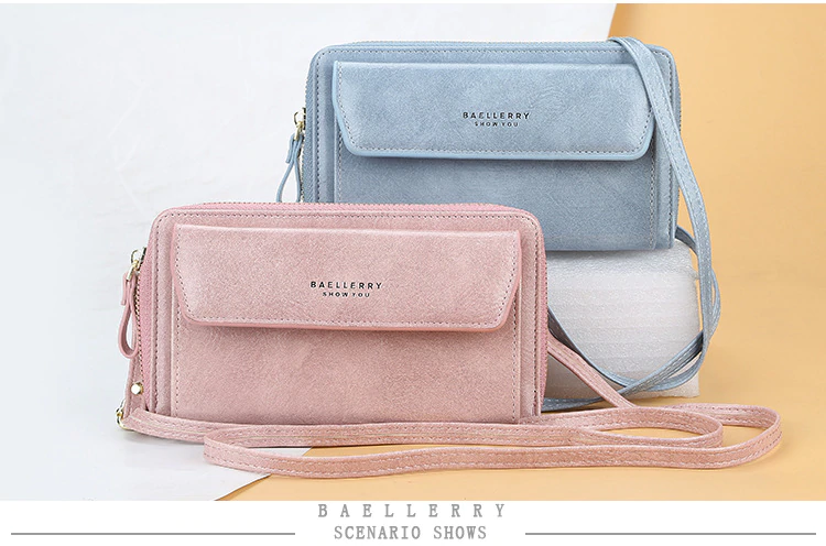 BILLETERA/CARTERA MUJER CUERO PU BAELLERRY MOD. FROST - 6