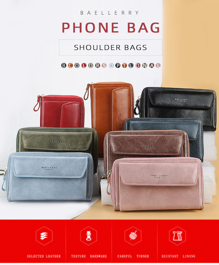 BILLETERA/CARTERA MUJER CUERO PU BAELLERRY MOD. FROST - 7