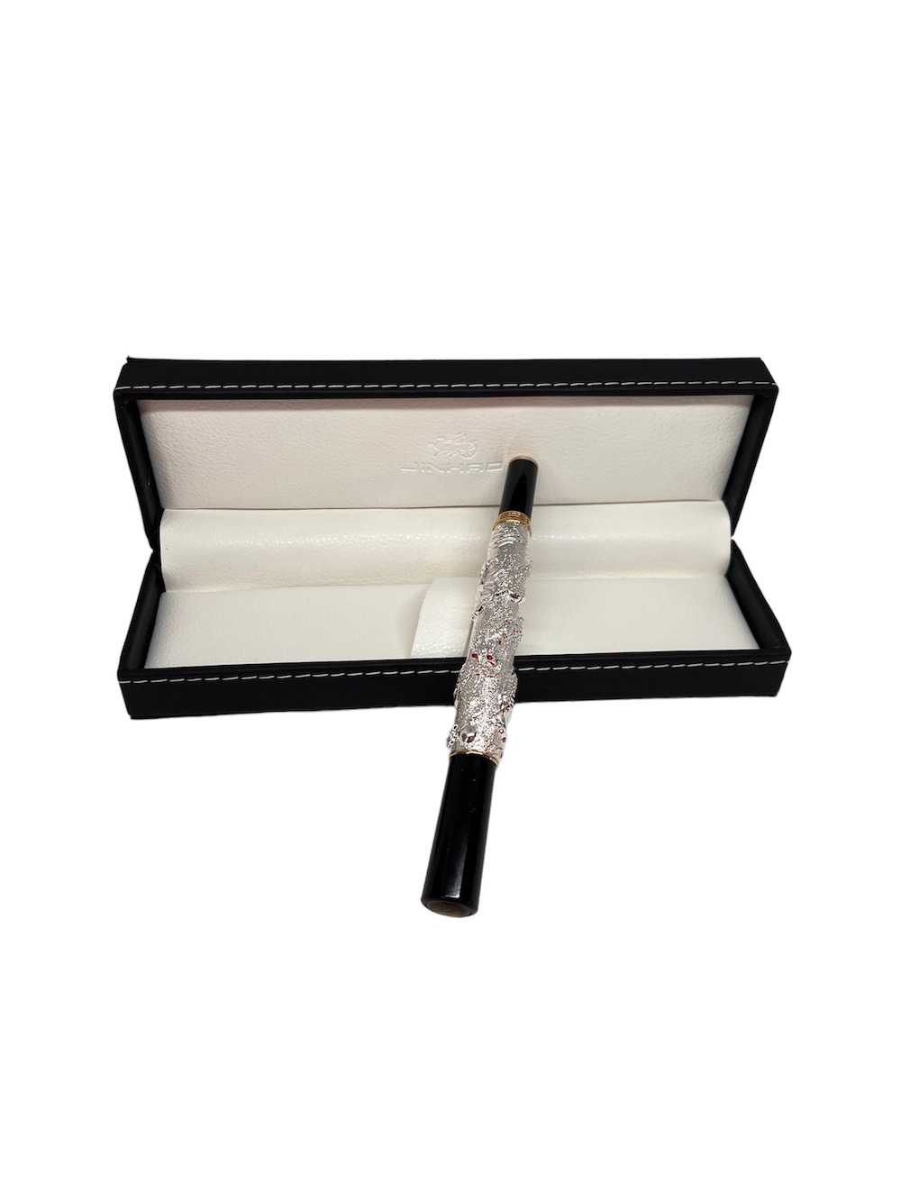PLUMA ESTILOGRÁFICA LUXHER TEXTURIZADA LUJO JINHAO MOD DRAGÓN 555 - 3