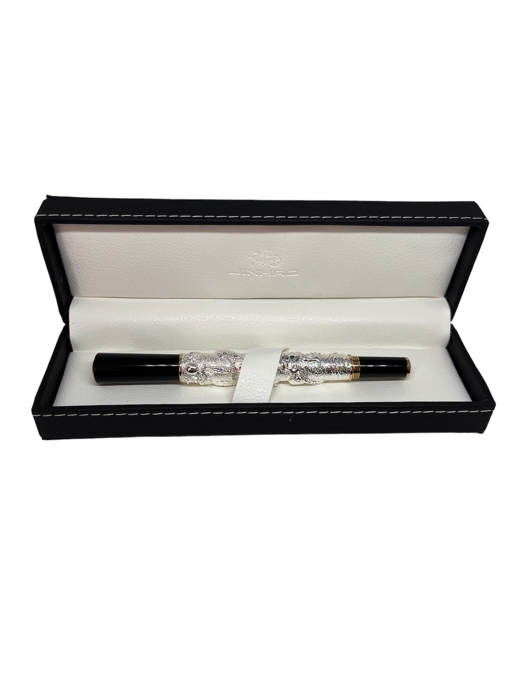 PLUMA ESTILOGRÁFICA LUXHER TEXTURIZADA LUJO JINHAO MOD DRAGÓN 555 - 4