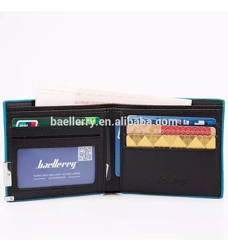 BILLETERA HOMBRE DE CUERO PU BAELLERRY MOD. BLUSE - 4