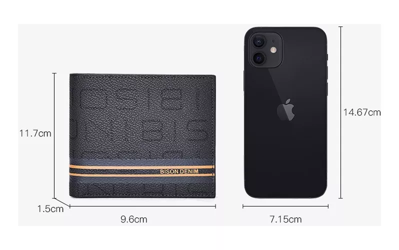 BILLETERA CUERO GENUINO BISON DENIM PROTEC RFID MOD LIMIT - 4