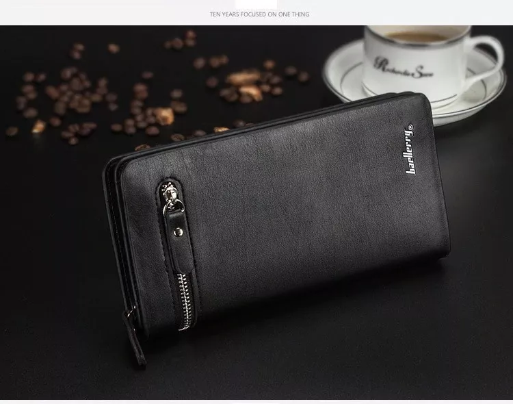 CHEQUERA HOMBRE DE CUERO PU BAELLERRY MOD. REVER - 5