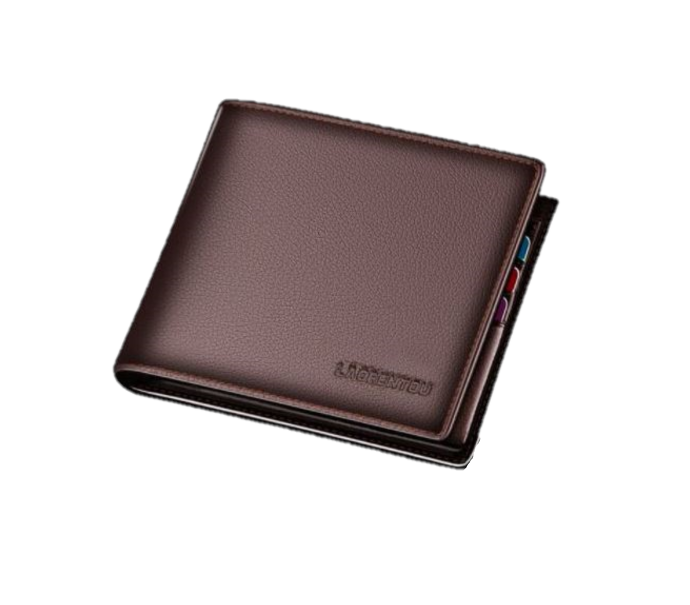 BILLETERA CUERO GENUINO LUJO LAORENTOU MOD. SIMPLE - 1