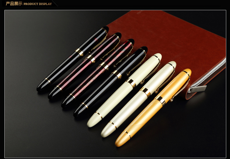PLUMA ESTILOGRÁFICA LUXHER JINHAO X450 ELEGANTE VARIADOS COLORES - 2