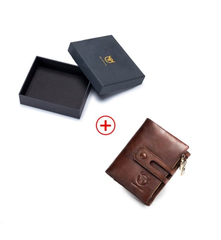 BILLETERA HOMBRE CUERO GENUINO LUJO BULL CAPTAIN MOD BEAST - 2