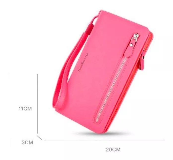 BILLETERA/CHEQUERA LARGA MUJER CUERO PU BAELLERRY MOD ORCHID - 4