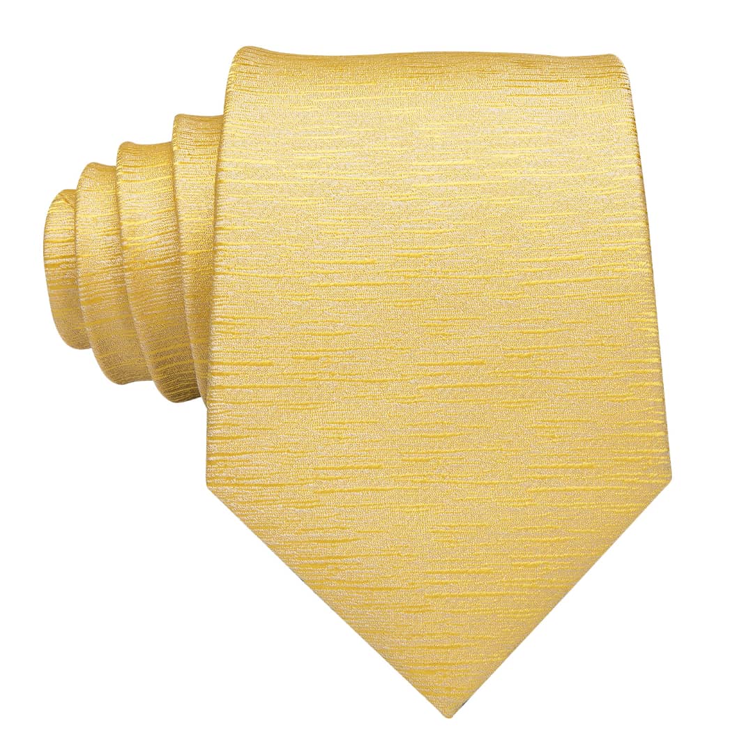 SET CORBATA SEDA LUXHER PAÑUELO Y COLLERAS LUJO HI-TIE MOD JASPEADO - 2