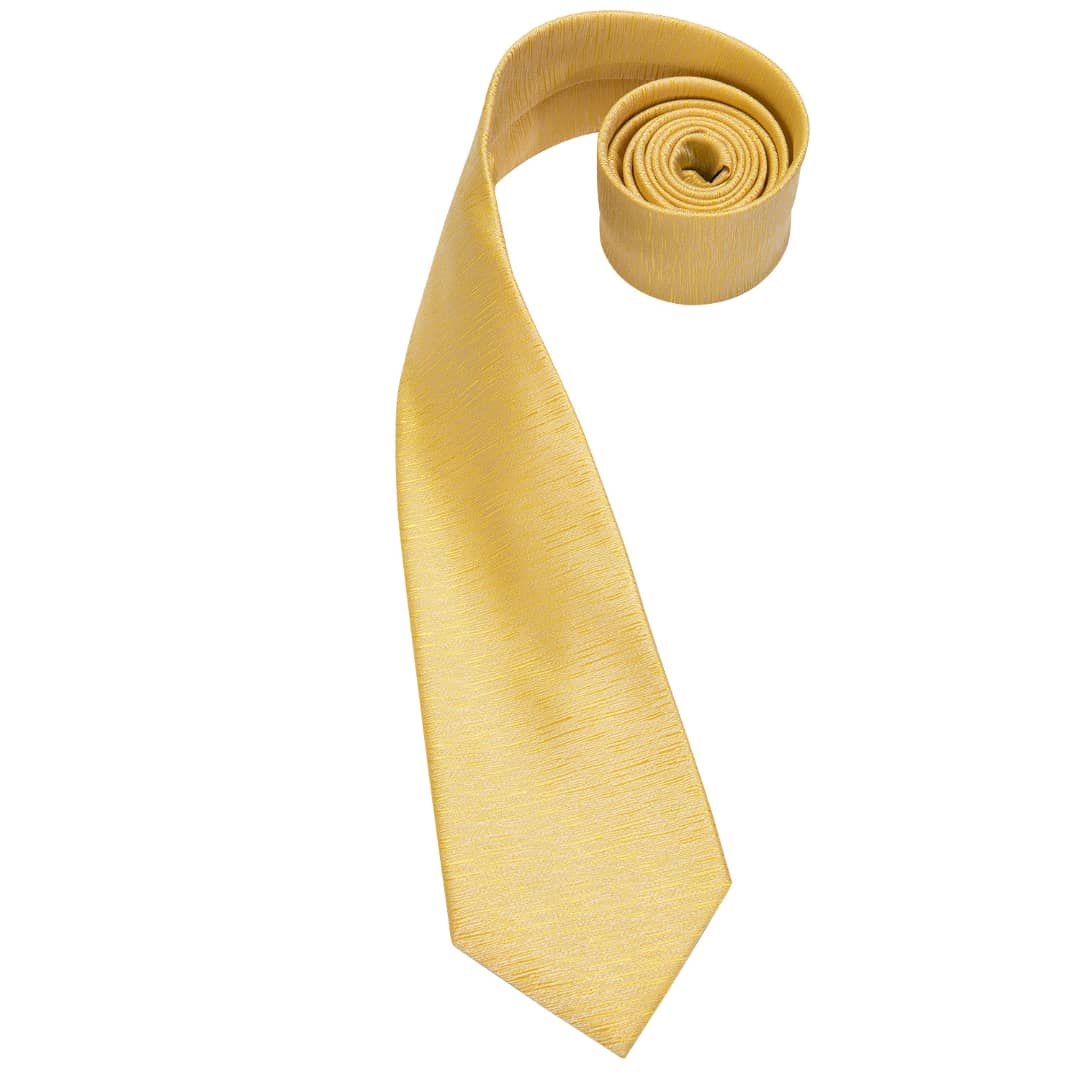 SET CORBATA SEDA LUXHER PAÑUELO Y COLLERAS LUJO HI-TIE MOD JASPEADO - 3