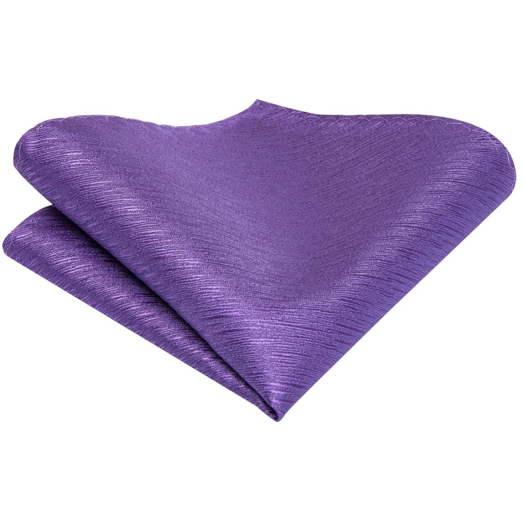 SET CORBATA SEDA LUXHER PAÑUELO Y COLLERAS LUJO HI-TIE MOD JASPEADO - 4