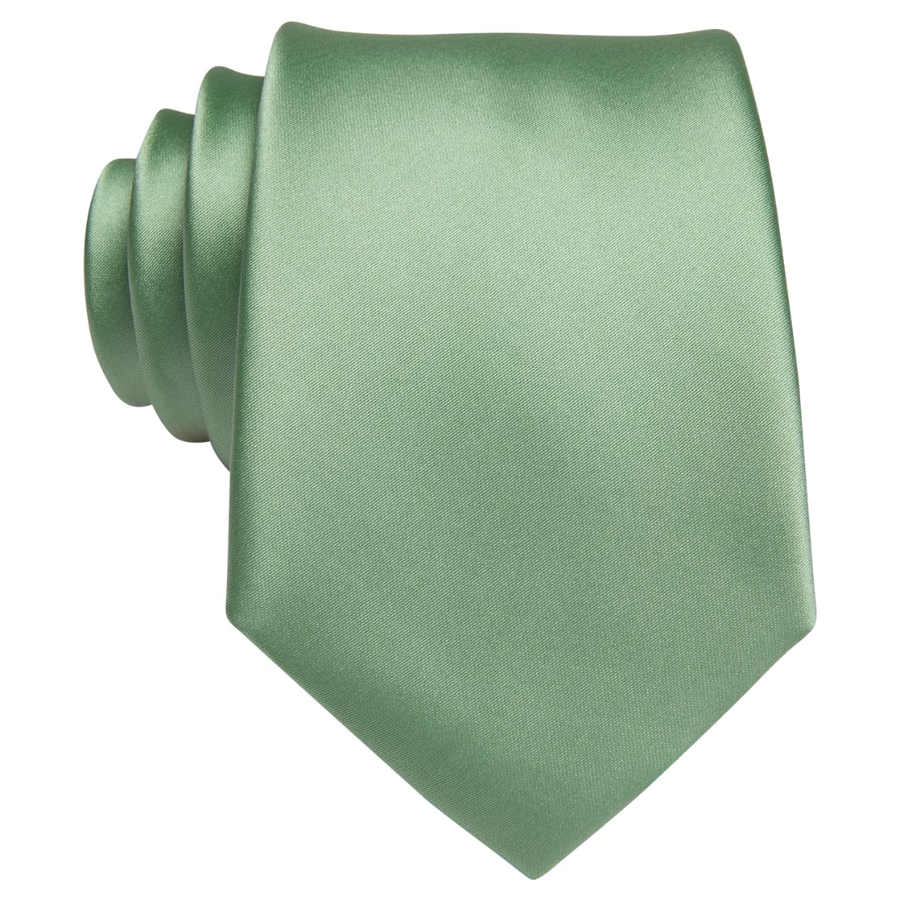SET CORBATA SEDA LUXHER PAÑUELO Y COLLERAS LUJO HI-TIE MOD LISO - 3
