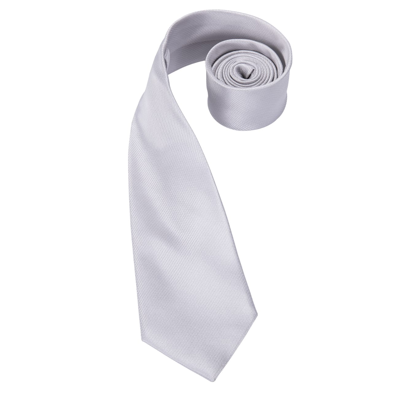 SET CORBATA SEDA LUXHER PAÑUELO Y COLLERAS LUJO HI-TIE MOD LISO - 5