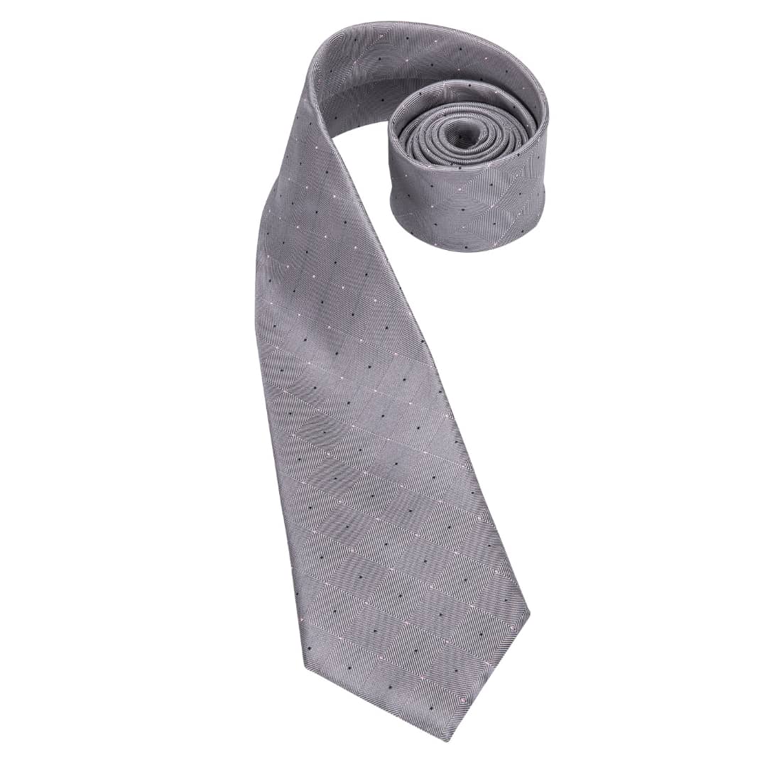 SET CORBATA SEDA LUXHER PAÑUELO Y COLLERAS LUJO HI-TIE COLORES - 4