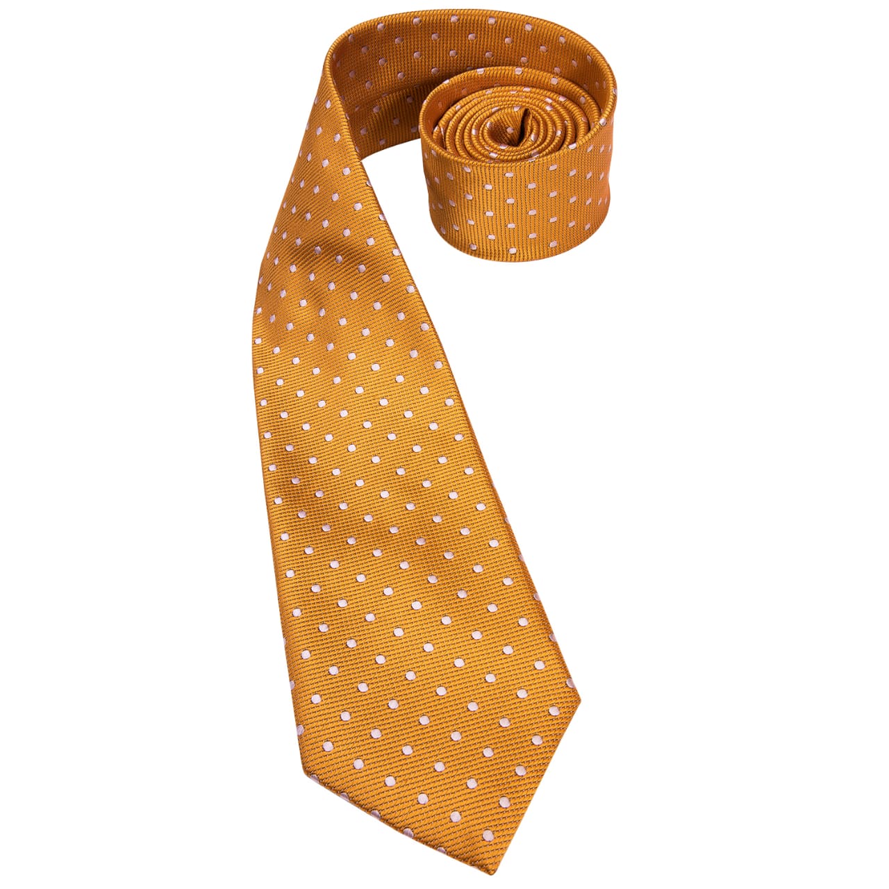 SET CORBATA SEDA LUXHER PAÑUELO Y COLLERAS LUJO HI-TIE COLORES - 5
