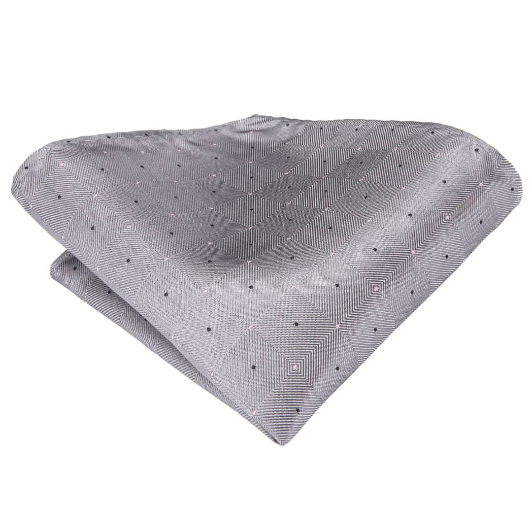 SET CORBATA SEDA LUXHER PAÑUELO Y COLLERAS LUJO HI-TIE COLORES - 5